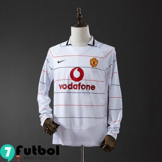 Retro Camiseta Futbol Manchester United Segunda Hombre Manga Larga 2003 05 FG845 Retro Camiseta Futbol Manchester United Segunda Hombre Manga Larga 2003 05 FG845
