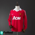 Retro Camiseta Futbol Manchester United Primera Hombre Manga Larga 2010 11 FG846 Retro Camiseta Futbol Manchester United Primera Hombre Manga Larga 2010 11 FG846