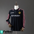 Retro Camiseta Futbol Manchester United Hombre Manga Larga 1998 99 FG847 Retro Camiseta Futbol Manchester United Hombre Manga Larga 1998 99 FG847