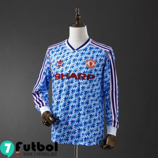 Retro Camiseta Futbol Manchester United Segunda Hombre Manga Larga 90 92 FG851 Retro Camiseta Futbol Manchester United Segunda Hombre Manga Larga 90 92 FG851
