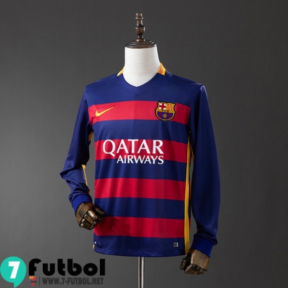 Retro Camiseta Futbol Barcelona Primera Hombre Manga Larga 2015 16 FG855 Retro Camiseta Futbol Barcelona Primera Hombre Manga Larga 2015 16 FG855