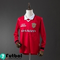 Retro Camiseta Futbol Manchester United Primera Hombre Manga Larga 1999 00 FG858 Retro Camiseta Futbol Manchester United Primera Hombre Manga Larga 1999 00 FG858