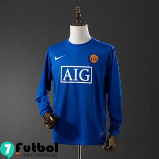 Retro Camiseta Futbol Manchester United Segunda Hombre Manga Larga 2008 09 FG859 Retro Camiseta Futbol Manchester United Segunda Hombre Manga Larga 2008 09 FG859