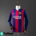 Retro Camiseta Futbol Barcelona Primera Hombre Manga Larga 2014 15 FG863