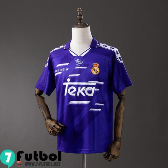 Retro Camiseta Futbol Real Madrid Segunda Hombre 1994 96 FG872 Retro Camiseta Futbol Real Madrid Segunda Hombre 1994 96 FG872