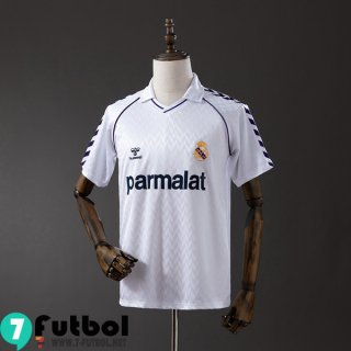 Retro Camiseta Futbol Real Madrid Primera Hombre 86 87 FG873