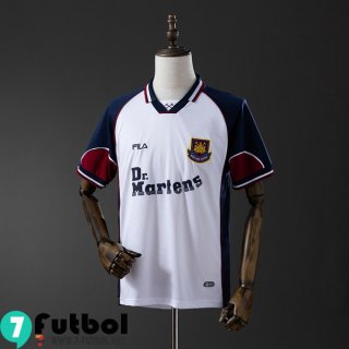 Retro Camiseta Futbol West Ham United Segunda Hombre 99 01 FG891 Retro Camiseta Futbol West Ham United Segunda Hombre 99 01 FG891