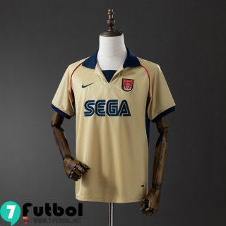 Retro Camiseta Futbol Arsenal Segunda Hombre 01 02 FG892 Retro Camiseta Futbol Arsenal Segunda Hombre 01 02 FG892