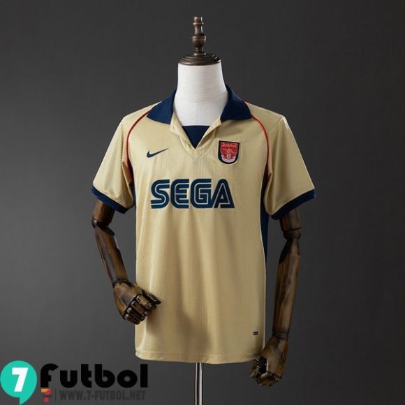 Retro Camiseta Futbol Arsenal Segunda Hombre 01 02 FG892 Retro Camiseta Futbol Arsenal Segunda Hombre 01 02 FG892