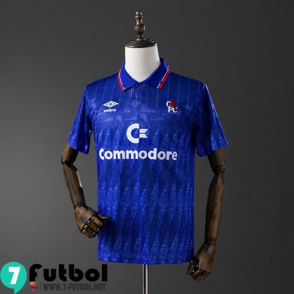 Retro Camiseta Futbol Chelsea Primera Hombre 89 91 FG919 Retro Camiseta Futbol Chelsea Primera Hombre 89 91 FG919