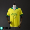 Retro Camiseta Futbol Brasil Primera Hombre 1958 FG931