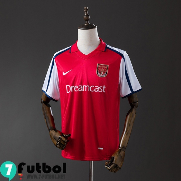 Retro Camiseta Futbol Arsenal Primera Hombre 01 02 FG936 Retro Camiseta Futbol Arsenal Primera Hombre 01 02 FG936