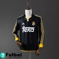 Retro Camiseta Futbol Real Madrid Segunda Hombre Manga Larga 98 00 FG949 Retro Camiseta Futbol Real Madrid Segunda Hombre Manga Larga 98 00 FG949