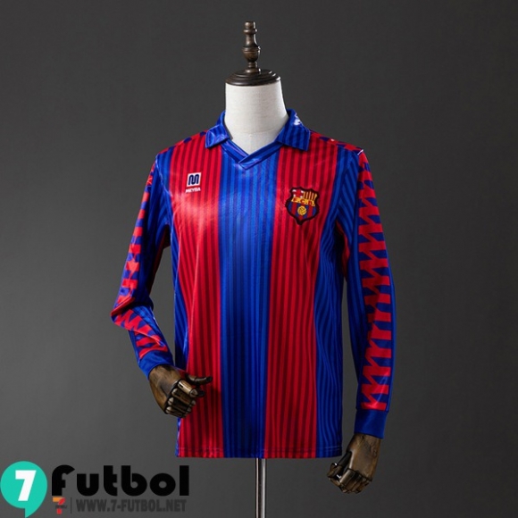 Retro Camiseta Futbol Barcelona Primera Hombre Manga Larga 1992 FG950 Retro Camiseta Futbol Barcelona Primera Hombre Manga Larga 1992 FG950
