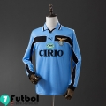 Retro Camiseta Futbol Lazio Primera Hombre Manga Larga 98 99 FG952 Retro Camiseta Futbol Lazio Primera Hombre Manga Larga 98 99 FG952