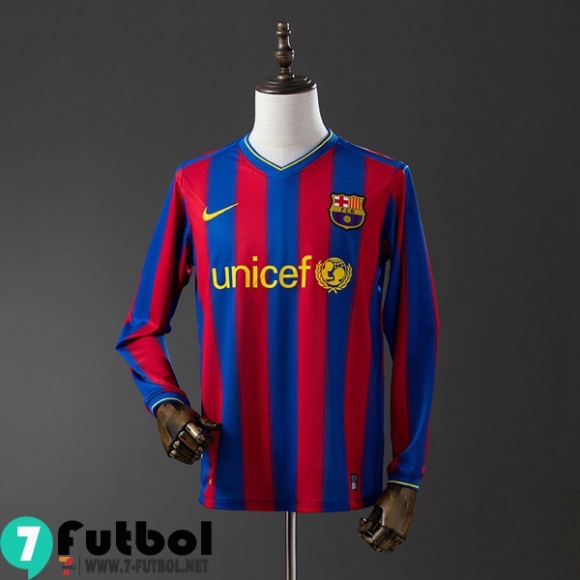 Retro Camiseta Futbol Barcelona Primera Hombre Manga Larga 09 10 FG955 Retro Camiseta Futbol Barcelona Primera Hombre Manga Larga 09 10 FG955