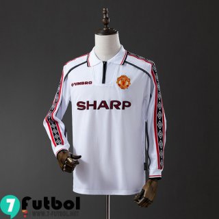 Retro Camiseta Futbol Manchester United Hombre Manga Larga 98 99 FG958 Retro Camiseta Futbol Manchester United Hombre Manga Larga 98 99 FG958