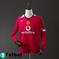 Retro Camiseta Futbol Manchester United Primera Hombre Manga Larga 04 06 FG960 Retro Camiseta Futbol Manchester United Primera Hombre Manga Larga 04 06 FG960
