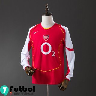 Retro Camiseta Futbol Arsenal Primera Hombre Manga Larga 04 05 FG966 Retro Camiseta Futbol Arsenal Primera Hombre Manga Larga 04 05 FG966