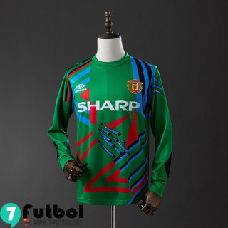 Retro Camiseta Futbol Manchester United Porteros Hombre Manga Larga 92 94 FG979 Retro Camiseta Futbol Manchester United Porteros Hombre Manga Larga 92 94 FG979