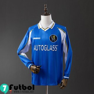 Retro Camiseta Futbol Chelsea Primera Hombre Manga Larga 97 99 FG988 Retro Camiseta Futbol Chelsea Primera Hombre Manga Larga 97 99 FG988