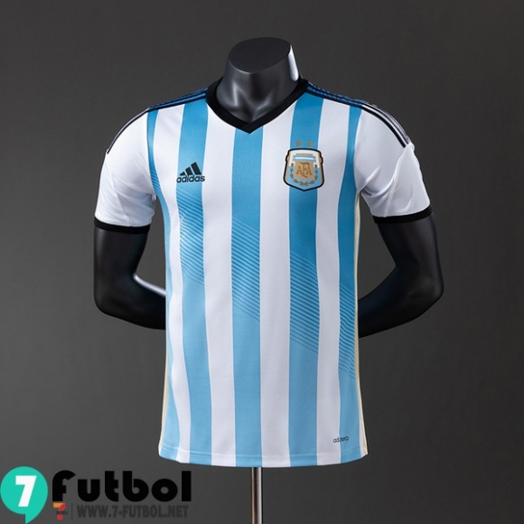 Retro Camiseta Futbol Argentina Primera Hombre 2014 FG992 Retro Camiseta Futbol Argentina Primera Hombre 2014 FG992