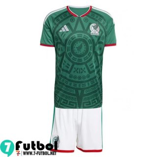 Camiseta Futbol Mexico Primera Nino 2026 World Cup