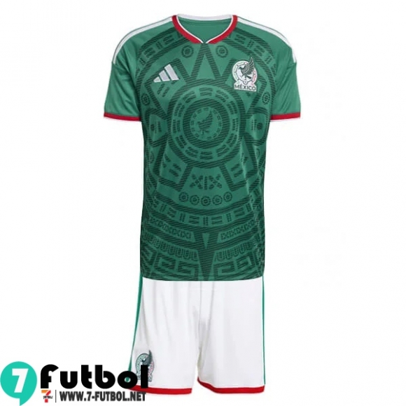 Camiseta Futbol Mexico Primera Nino 2026 World Cup Camiseta Futbol Mexico Primera Nino 2026 World Cup