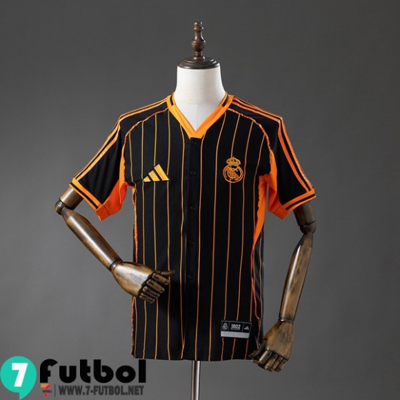 Camiseta Futbol Real Madrid Baseball Edicion especial Hombre 25 26 TBB895 Camiseta Futbol Real Madrid Baseball Edicion especial Hombre 25 26 TBB895