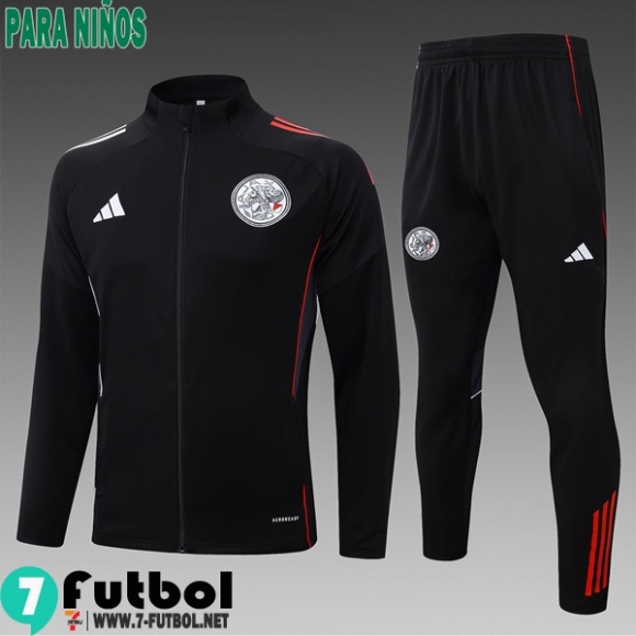 AJAX KIT: Chaquetas Deportivas Ninos 25 26 C914 AJAX KIT: Chaquetas Deportivas Ninos 25 26 C914