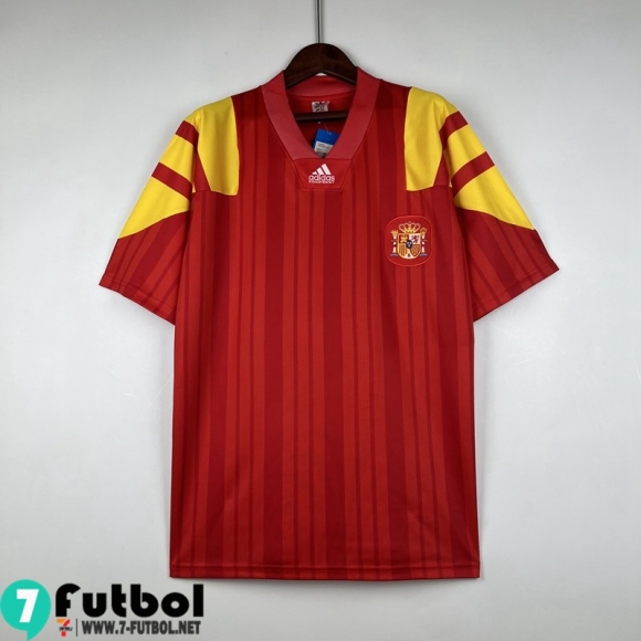 Retro Camiseta Futbol Espana Primera Hombre 92-94 FG334 Retro Camiseta Futbol Espana Primera Hombre 92-94 FG334