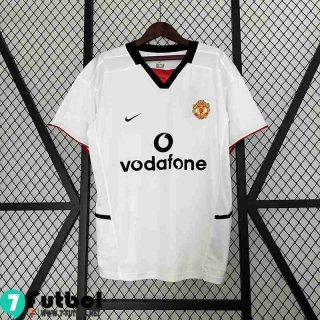 Retro Camiseta Futbol Manchester United Segunda Hombre 02-03 FG368