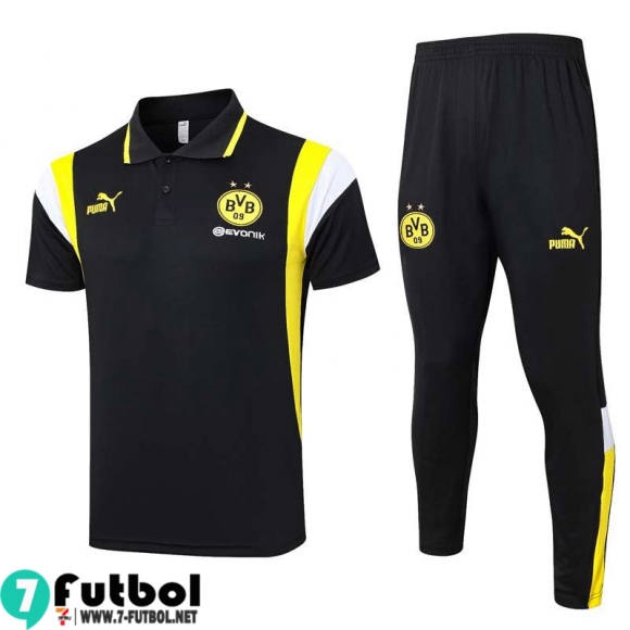 KIT : Polo Futbol Dortmund Hombre 23 24 E12