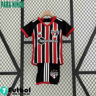 Camiseta Futbol Sao Paulo Segunda Nino 23 24