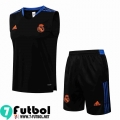 Sin Mangas Real Madrid negro Hombre 2021 2022 PL226