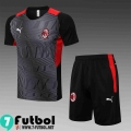 T-shirt AC Milan blanco negro Hombre 2021 2022 PL240
