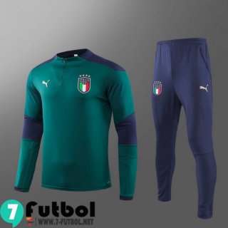 Chandal Futbol Italie verde Hombre 2021 2022 TG182