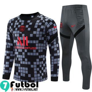 Chandal Futbol PSG gris oscuro Hombre 2021 2022 TG189