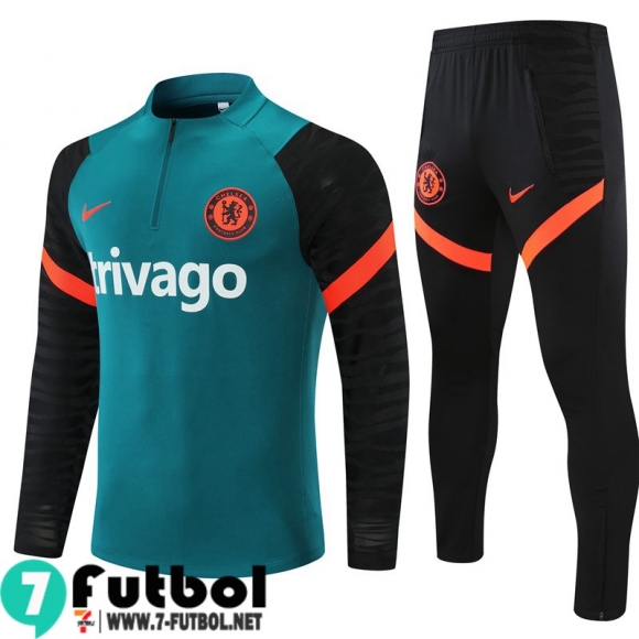 Chandal Futbol Chelsea verde Hombre 2021 2022 TG196