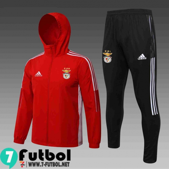 Chaqueta Cazadora Benfica rojo Hombre 2021 2022 WK33