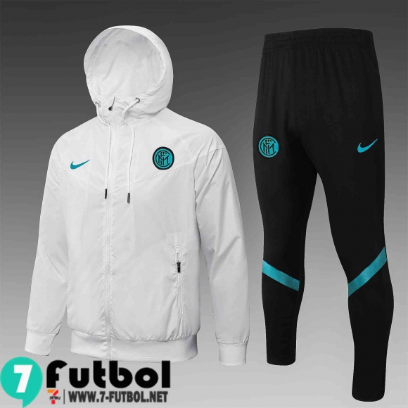 Chaqueta Cazadora Inter Milan blanco Hombre 2021 2022 WK37