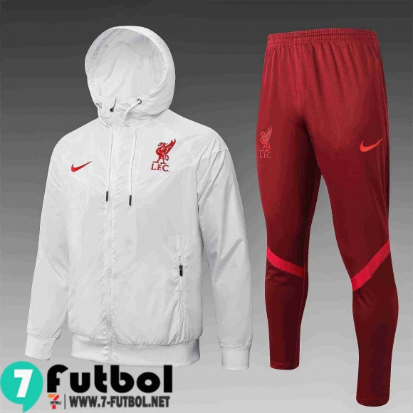 Chaqueta Cazadora Liverpool blanco Hombre 2021 2022 WK38