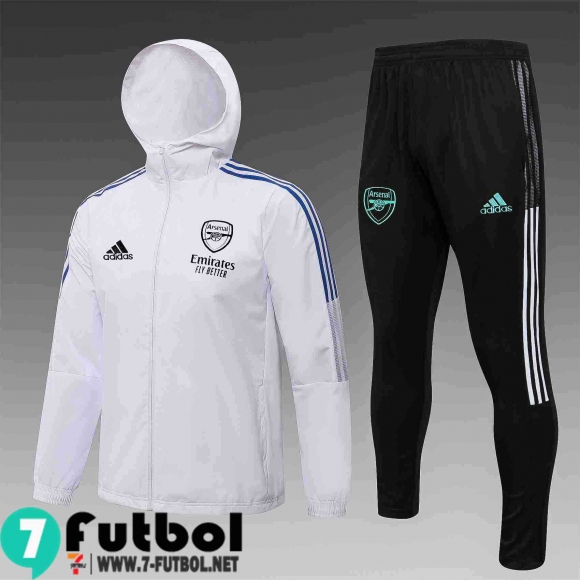 Chaqueta Cazadora Arsenal blanco Hombre 2021 2022 WK48