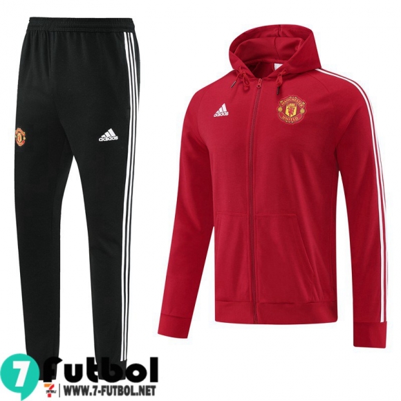 KIT:Chaquetas Manchester United rojo Hombre 22 23 JK594