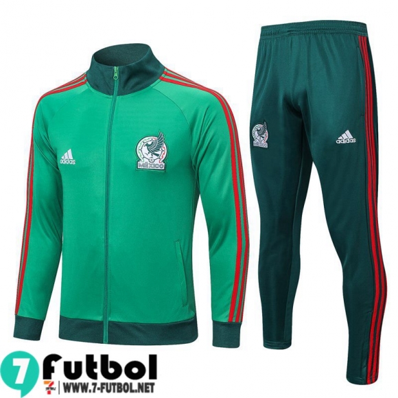 KIT:Chaquetas Mexico verde Hombre 22 23 JK610