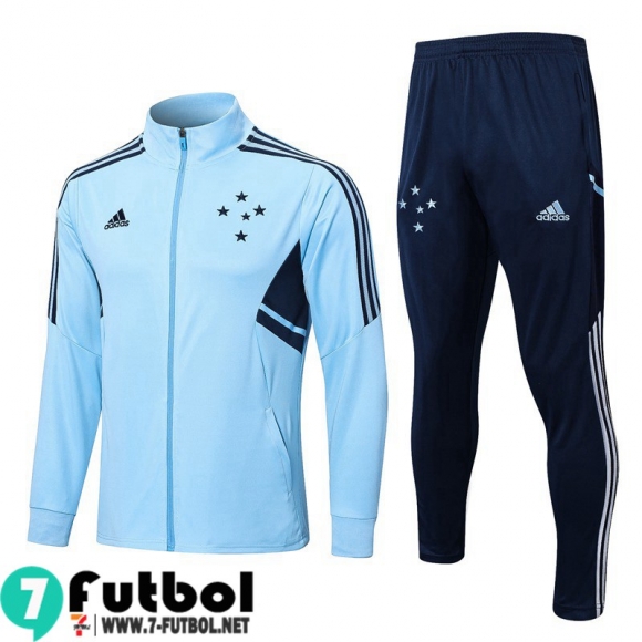 KIT:Chaquetas Cruzeiro cielo azul Hombre 22 23 JK611