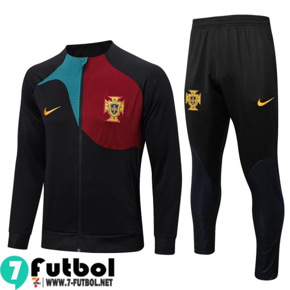 KIT:Chaquetas Portugal negro Hombre 22 23 JK617