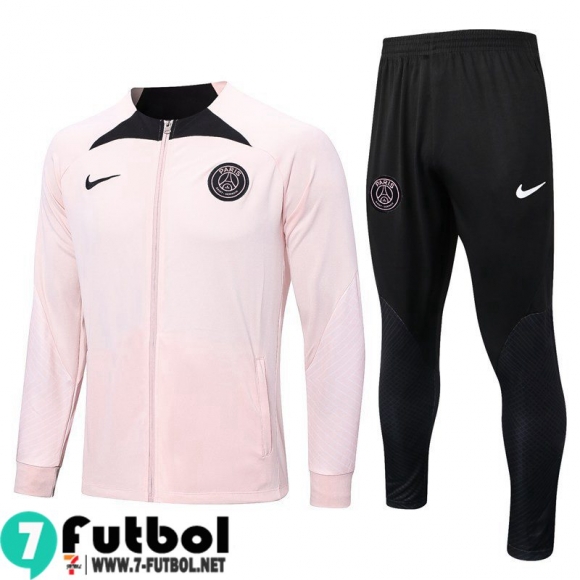 KIT:Chaquetas PSG rosa Hombre 22 23 JK622