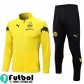 KIT:Chaquetas Dortmund BVB amarillo Hombre 22 23 JK625