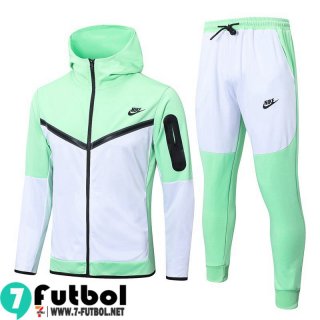 KIT:Chaquetas Sport blanco verde Hombre 22 23 JK640